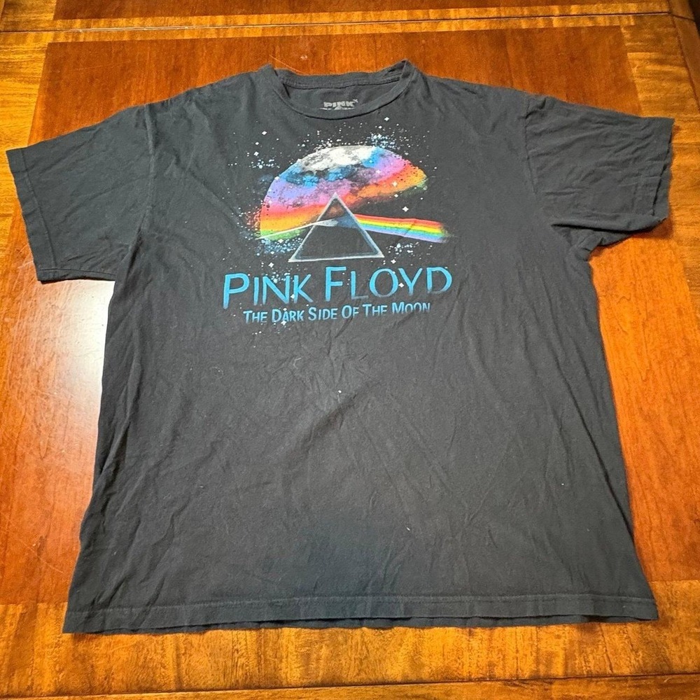 Pink Floyd Dark Side Of The Moon Prism Graphic Band Tee XL